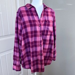 So XL Flannel Pink/Purple/Orange